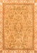 Abstract Orange Modern Rug, abs2855org