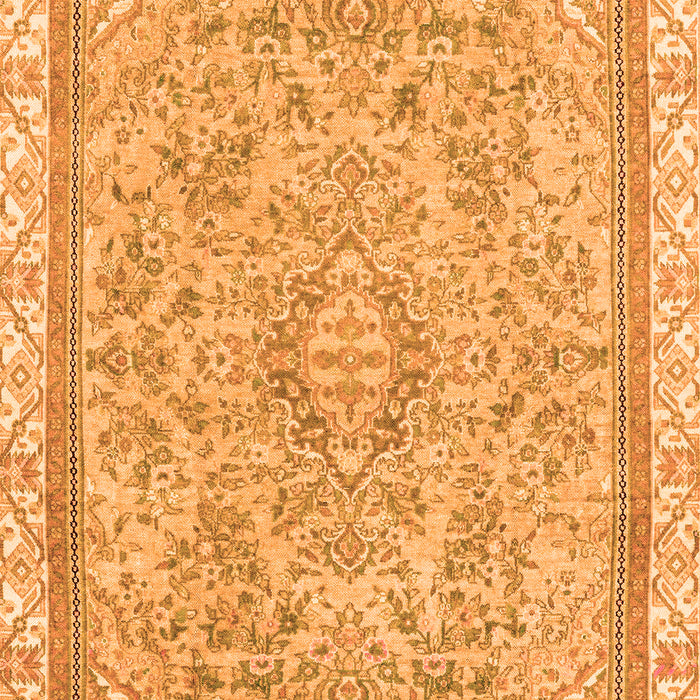 Abstract Orange Modern Rug, abs2855org