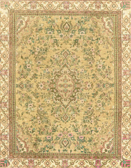 Abstract Cinnamon Brown Modern Rug, abs2855