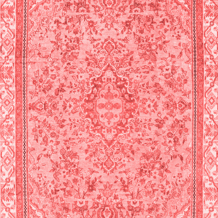 Machine Washable Abstract Red Modern Rug, wshabs2855red