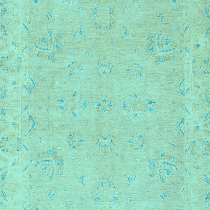Abstract Light Blue Modern Rug, abs2856lblu