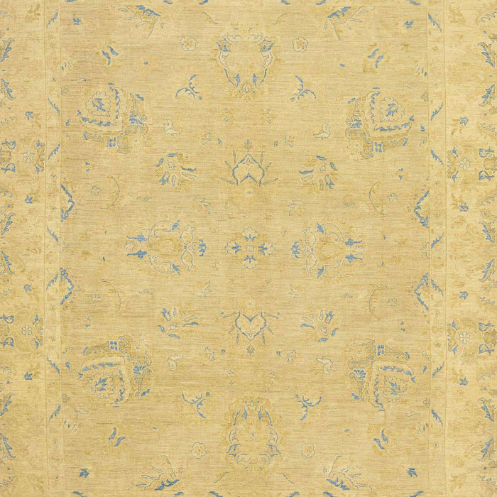 Abstract Yellow Modern Rug, abs2856