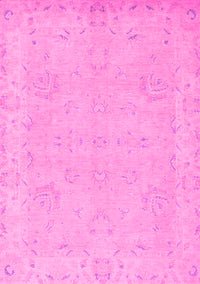 Abstract Pink Modern Rug, abs2856pnk