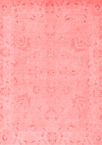 Abstract Red Modern Rug, abs2856red