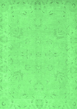 Abstract Emerald Green Modern Rug, abs2856emgrn