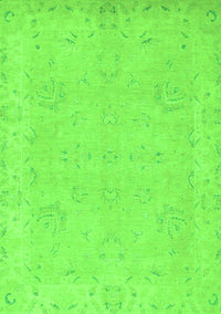 Abstract Green Modern Rug, abs2856grn