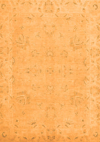 Abstract Orange Modern Rug, abs2856org