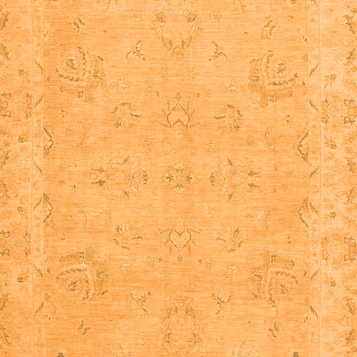 Abstract Orange Modern Rug, abs2856org