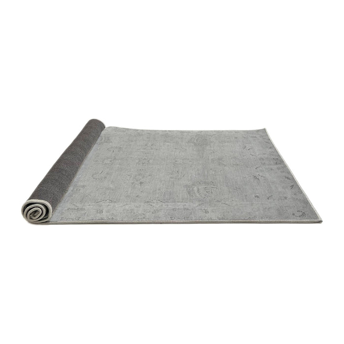 Sideview of Abstract Gray Modern Rug, abs2856gry