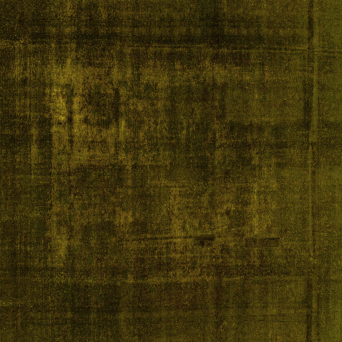 Square Persian Yellow Bohemian Rug, abs2857yw