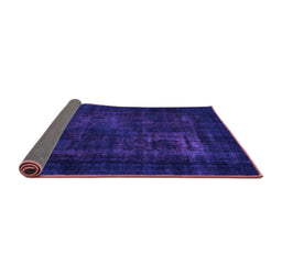 Sideview of Persian Purple Bohemian Rug, abs2857pur