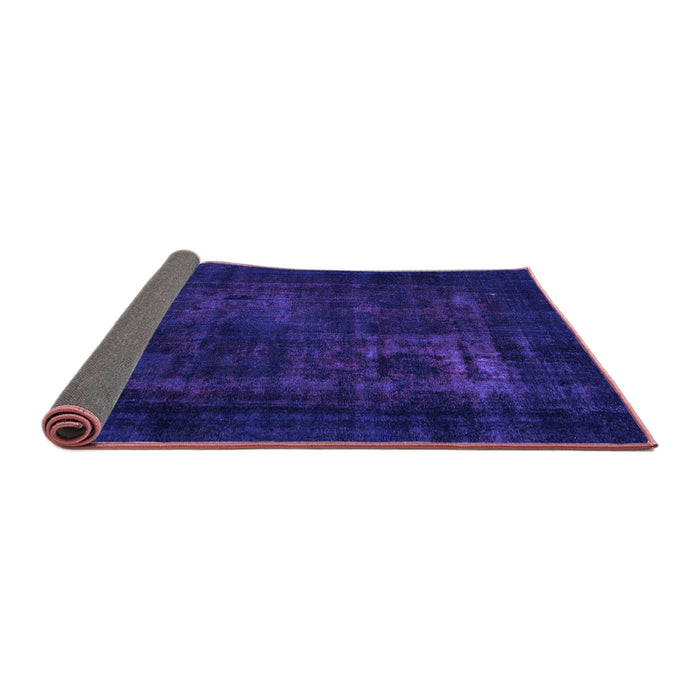 Sideview of Persian Purple Bohemian Rug, abs2857pur