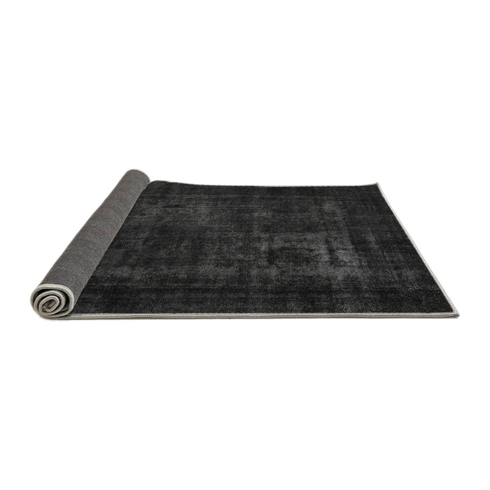 Sideview of Persian Gray Bohemian Rug, abs2857gry