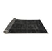 Sideview of Persian Gray Bohemian Rug, abs2857gry