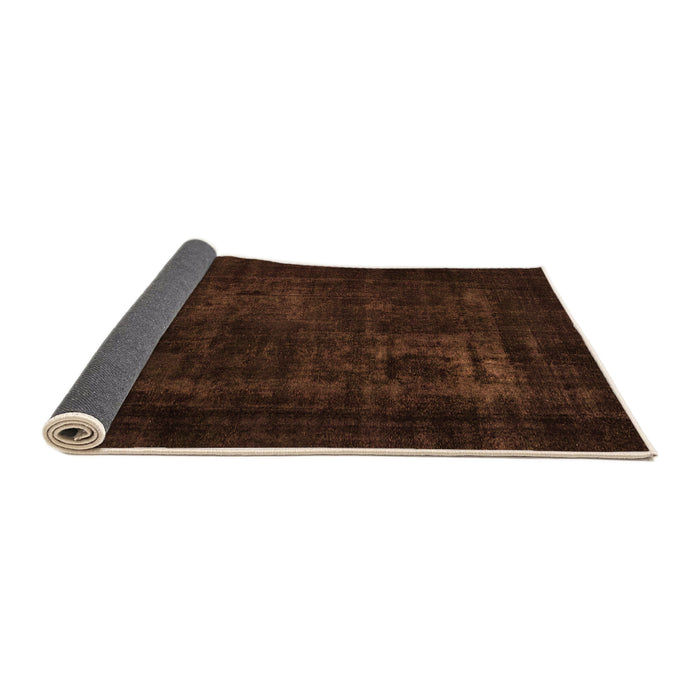 Sideview of Persian Orange Bohemian Rug, abs2857org