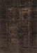 Machine Washable Persian Brown Bohemian Rug, wshabs2857brn