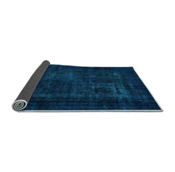 Sideview of Persian Light Blue Bohemian Rug, abs2857lblu
