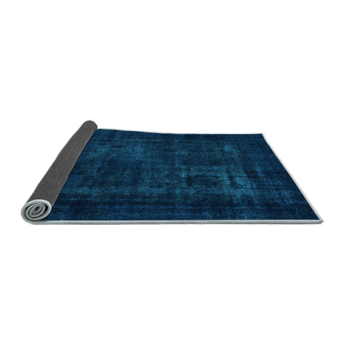 Sideview of Persian Light Blue Bohemian Rug, abs2857lblu
