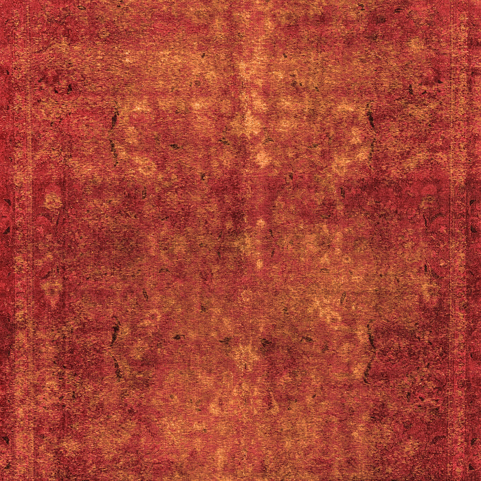 Abstract Orange Modern Rug, abs2858org