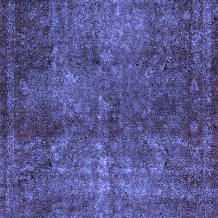Abstract Blue Modern Rug, abs2858blu