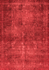 Abstract Red Modern Rug, abs2858red