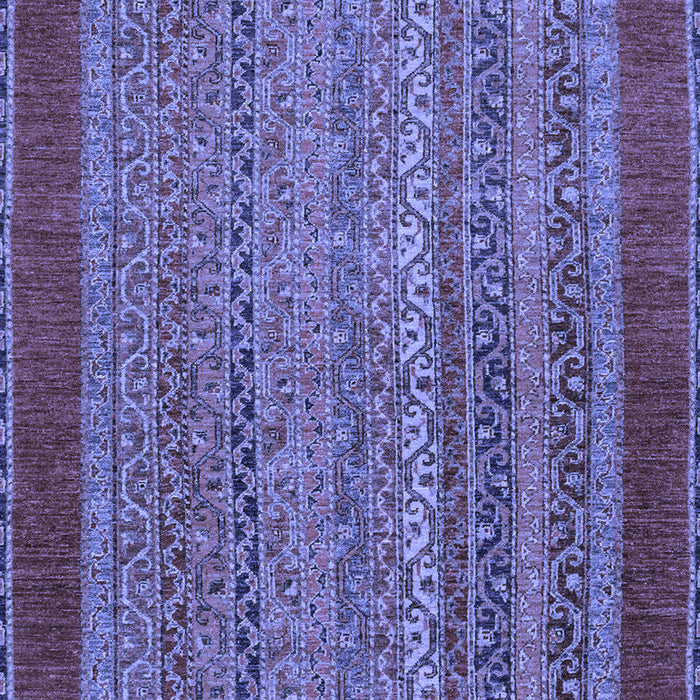 Machine Washable Abstract Blue Modern Rug, wshabs2859blu