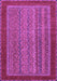 Machine Washable Abstract Purple Modern Area Rugs, wshabs2859pur