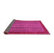 Sideview of Abstract Pink Modern Rug, abs2859pnk