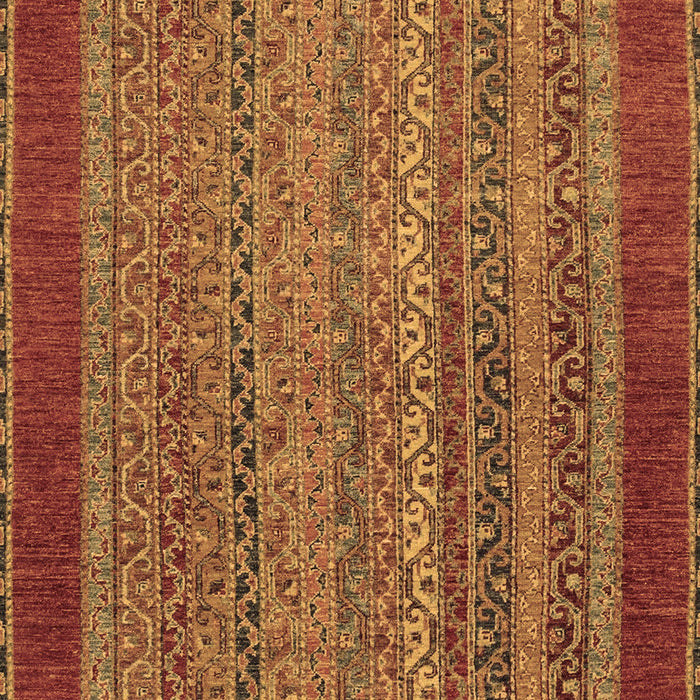 Machine Washable Abstract Brown Modern Rug, wshabs2859brn