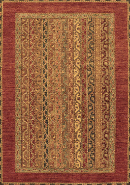 Abstract Brown Modern Rug, abs2859brn