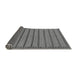 Sideview of Oriental Gray Modern Rug, abs285gry