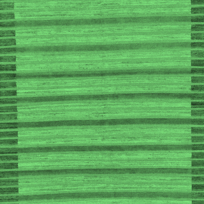 Machine Washable Oriental Emerald Green Modern Area Rugs, wshabs285emgrn