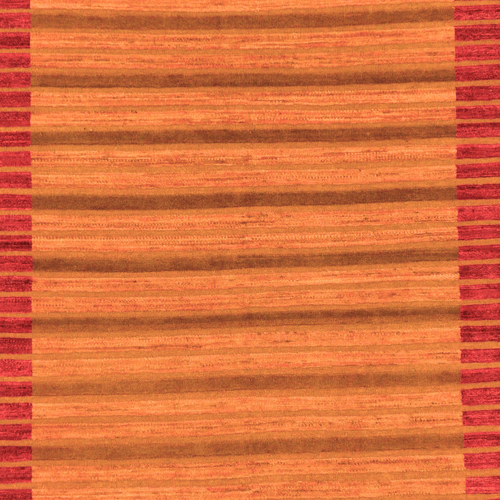 Machine Washable Oriental Orange Modern Area Rugs, wshabs285org