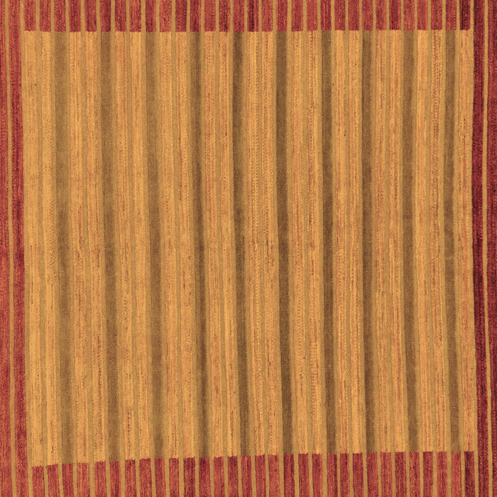 Square Oriental Brown Modern Rug, abs285brn