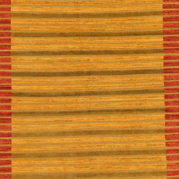 Machine Washable Abstract Orange Red Rug, wshabs285