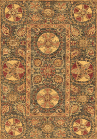 Abstract Brown Modern Rug, abs2860brn