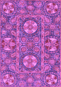 Abstract Purple Modern Rug, abs2860pur