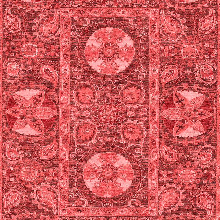Machine Washable Abstract Red Modern Rug, wshabs2860red