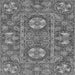 Square Abstract Gray Modern Rug, abs2860gry