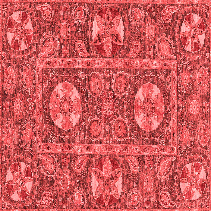 Abstract Red Modern Rug, abs2860red
