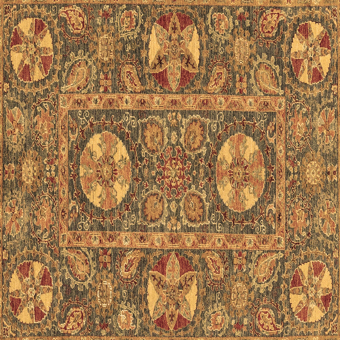 Square Machine Washable Abstract Brown Modern Rug, wshabs2860brn