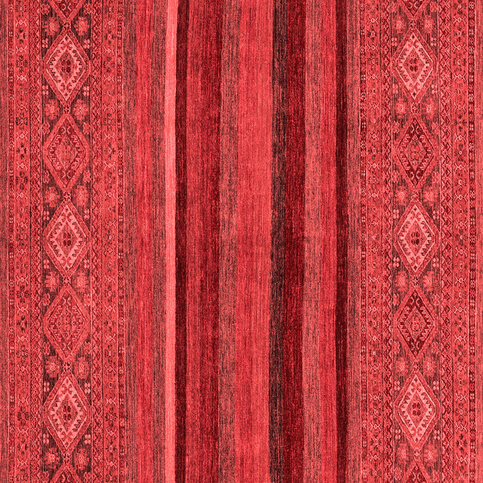 Abstract Red Modern Rug, abs2861red