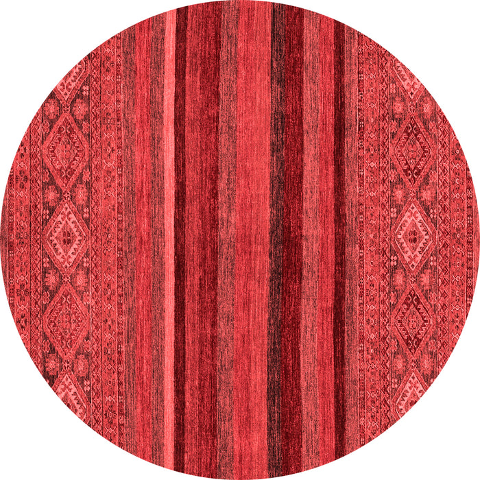 Machine Washable Abstract Red Modern Rug, wshabs2861red