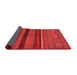 Abstract Red Modern Area Rugs