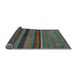 Sideview of Abstract Light Blue Modern Rug, abs2861lblu