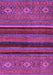 Abstract Purple Modern Rug, abs2861pur