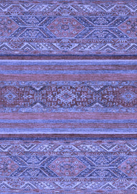 Abstract Blue Modern Rug, abs2862blu