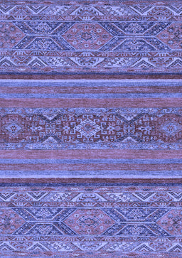 Abstract Blue Modern Rug, abs2862blu