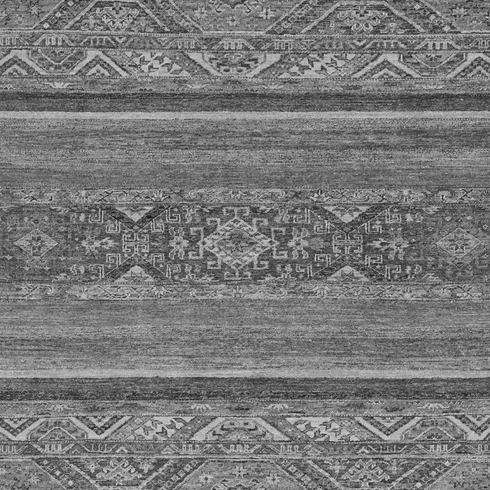 Machine Washable Abstract Gray Modern Rug, wshabs2862gry