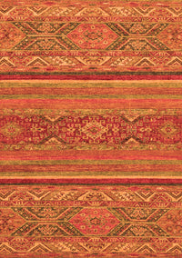 Abstract Orange Modern Rug, abs2862org